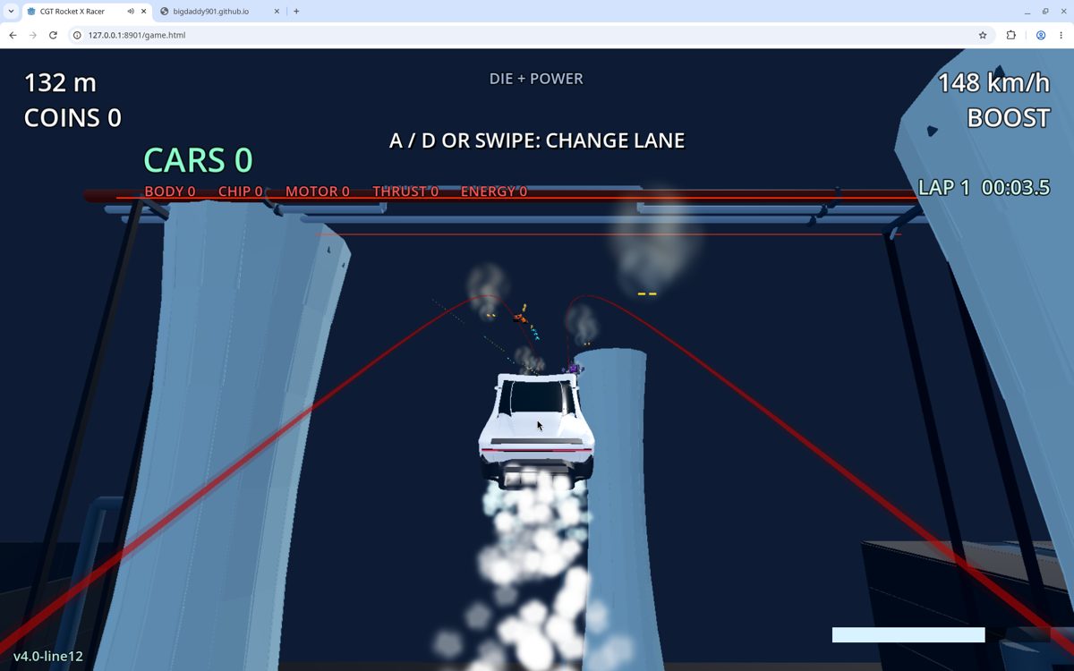 CGT Rocket X Racer screenshot